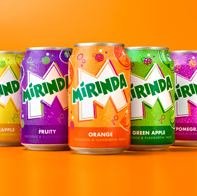 美年達飲料系列化包裝設計 美年達飲料系列化包裝設計