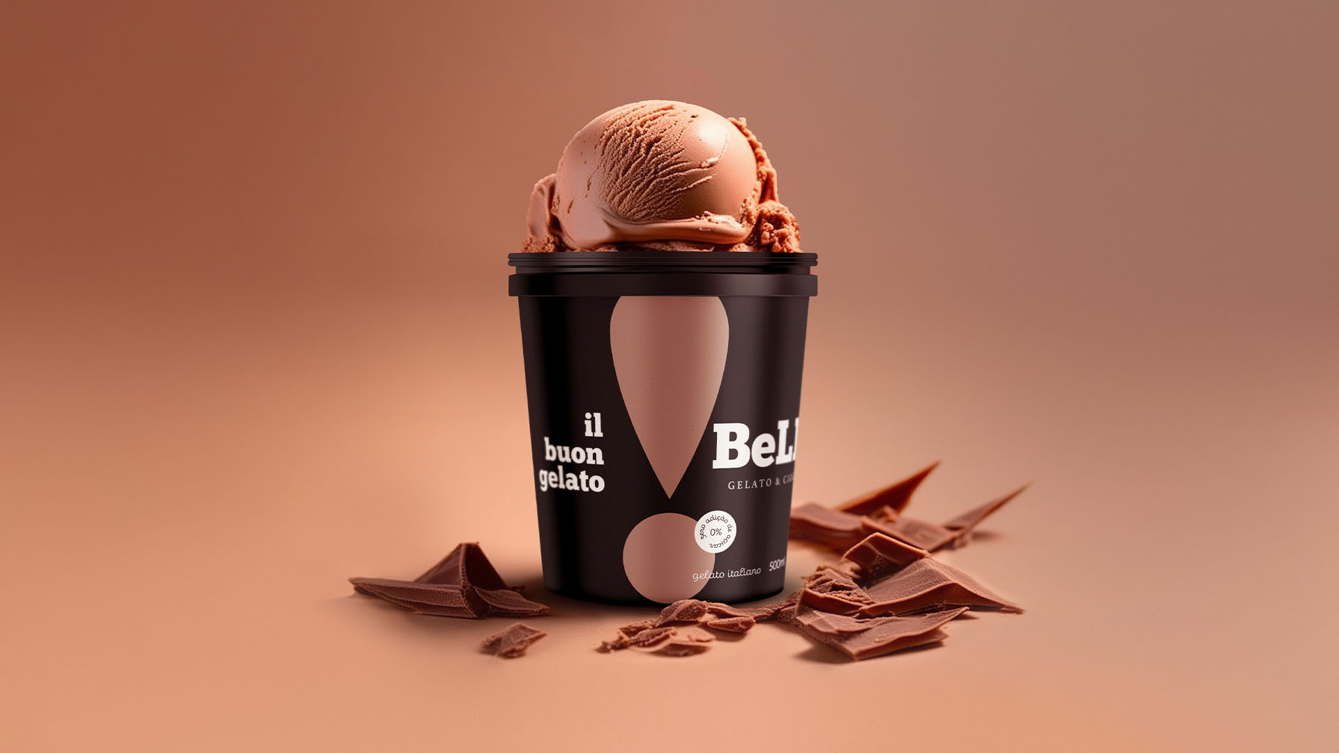 IH9設(shè)計(jì)機(jī)構(gòu)為Bello Gelato設(shè)計(jì)冰淇淋包裝設(shè)計(jì)