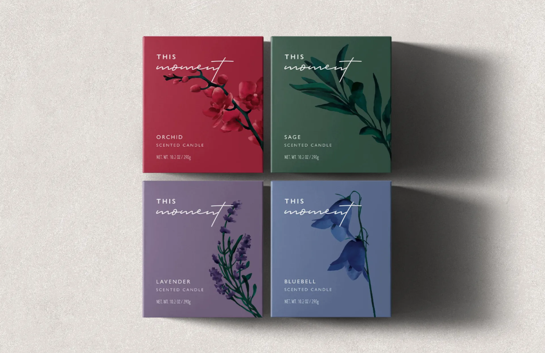 蠟燭香熏包裝設(shè)計
